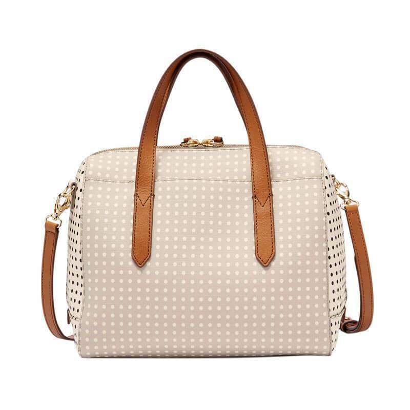 tas-ZB5490727-Fossil Sydney Satchel Grey Polka-Balilene