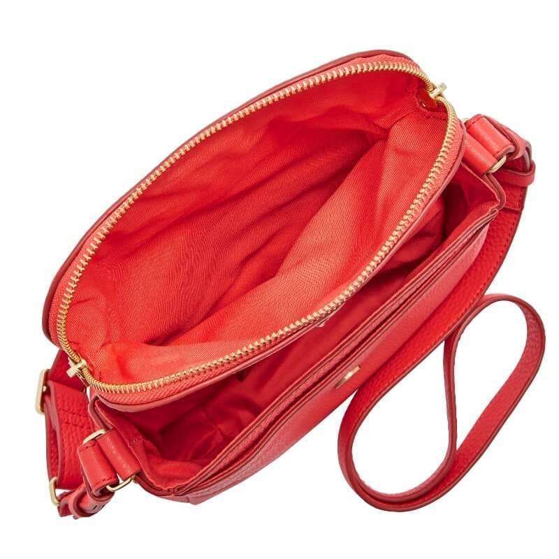 tas-ZB5873616-Fossil Preston Small Flap Cross Body Bag Tomato-Balilene