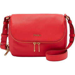 tas-ZB5873616-Fossil Preston Small Flap Cross Body Bag Tomato-Balilene