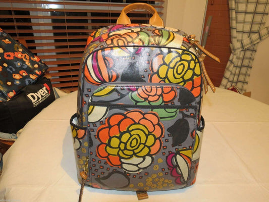 tas-ZB5994919-Fossil Keyper Backpack Floral Coated Canvas-Balilene