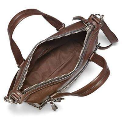 tas-Zb6579206-Fossil Dawson Satchel Espresso-Balilene