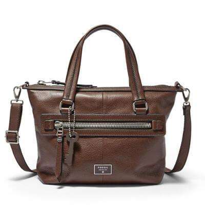 tas-Zb6579206-Fossil Dawson Satchel Espresso-Balilene