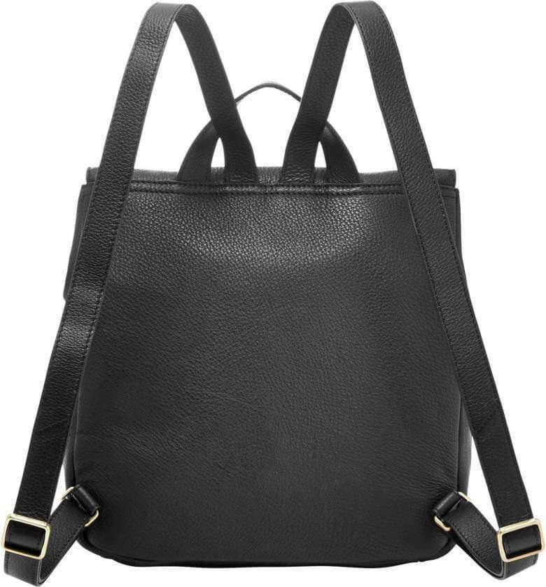 tas-ZB6731001-Fossil Preston Mini Backpack Black-Balilene