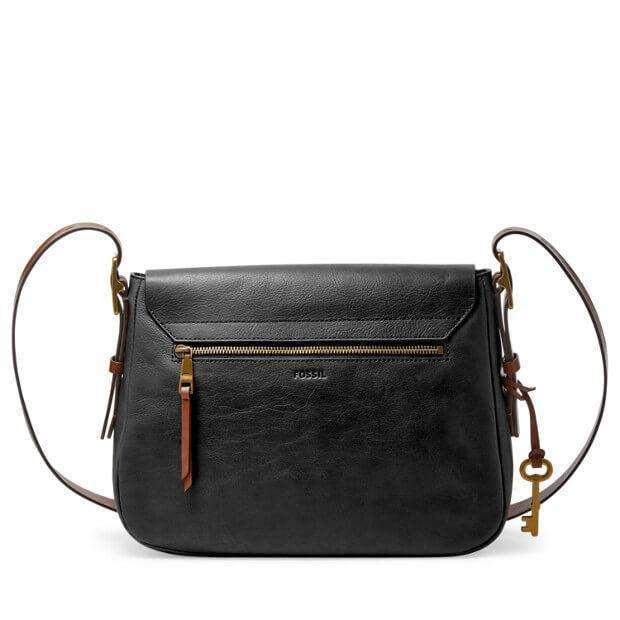 tas-Zb6760001-Fossil Harper Large Saddle Crossbody Black-Balilene