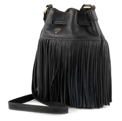 tas-Zb6791001-Fossil Jules Small Drawstring Satchel Black-Balilene