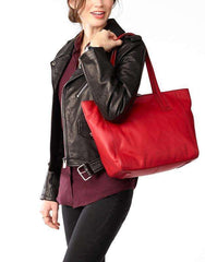 tas-Zb6844933-Fossil Emma Tote Crimson-Balilene
