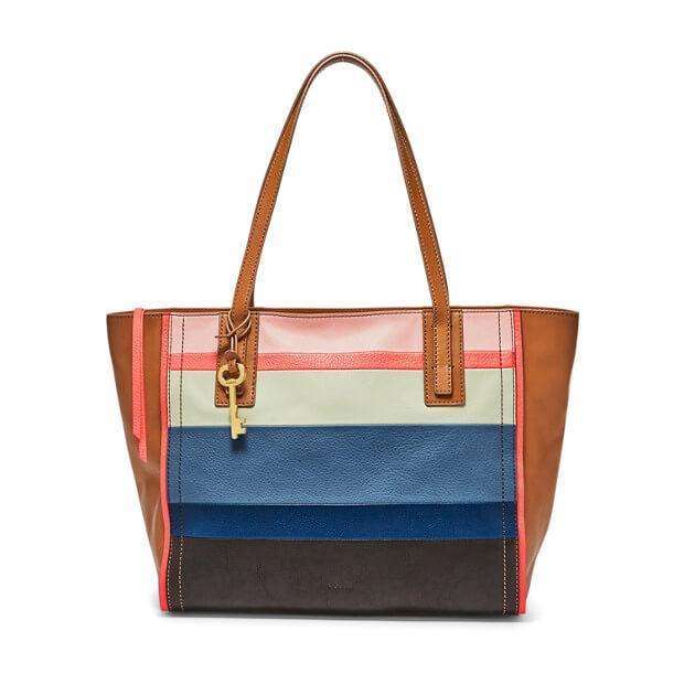 tas-ZB7129895-Fossil Emma Tote Bright Stripe-Balilene
