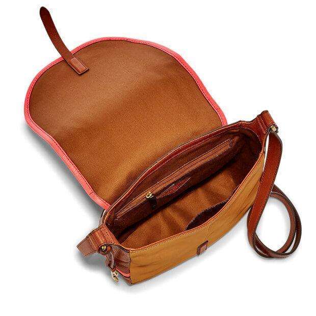 tas-ZB7167895-Fossil Lennox Small Saddle Bag Crossbody-Balilene