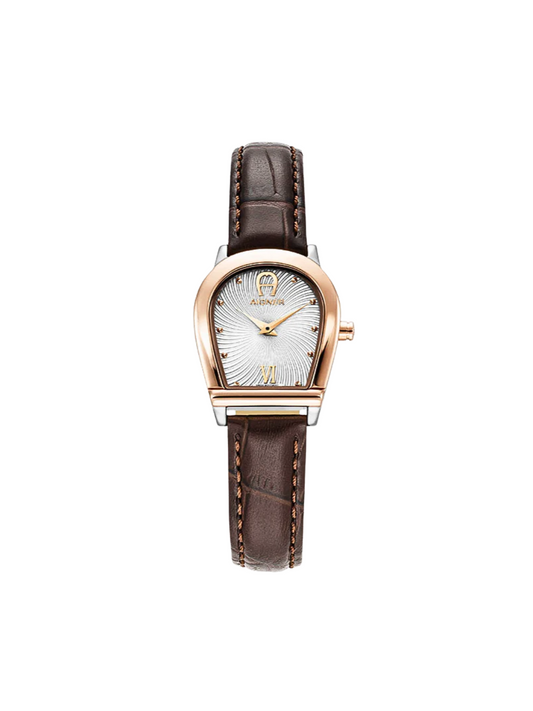 Aigner Molise Lady Leather Strap Brown