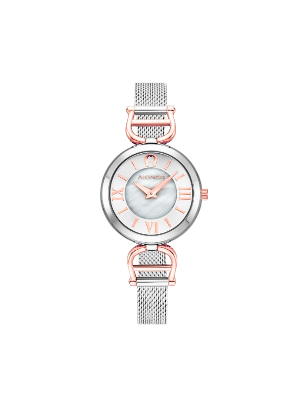 Aigner-Pavia-Stainless-Steel-Strap-Silver-Rosegold