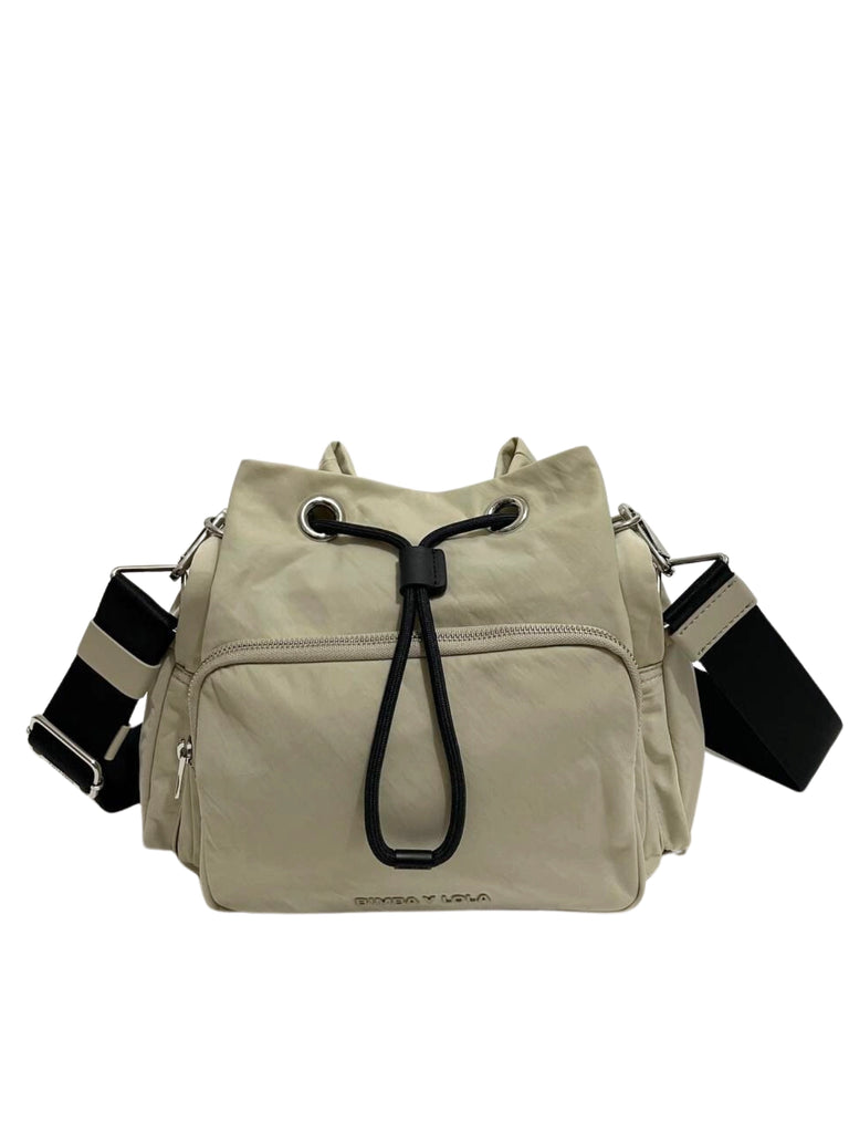 BYL-Bucket-Bag-Medium-Nylon-Khaki