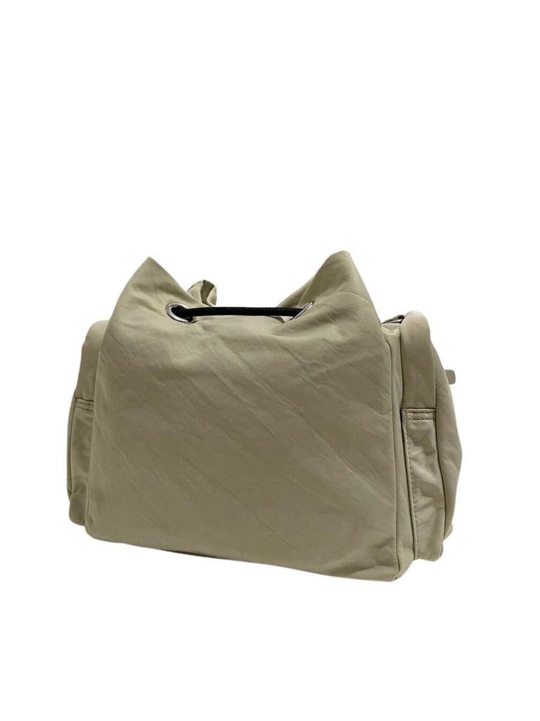 BYL-Bucket-Bag-Medium-Nylon-Khaki