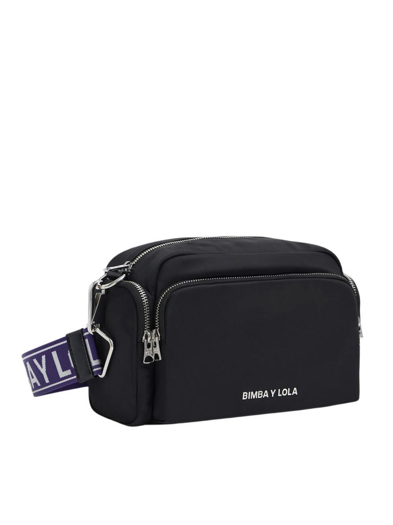 BYL-Medium-Black-Crossbody-Bag-Strap-Purple