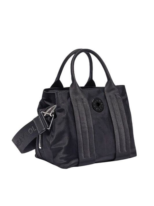 BYL-Medium-Black-Nylon-Handbag-242BBHJ4S-99000
