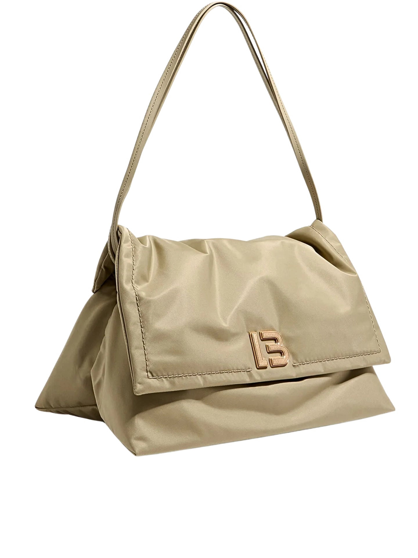 BYL-Medium-Nylon-Flap-Bag-Khaki
