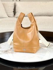 BYL-Medium-Toffee-Leather-Paper-Bag-261BBAJ2M-10603-balilene