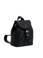BYL-Small-Black-Padded-Nylon-Backpack