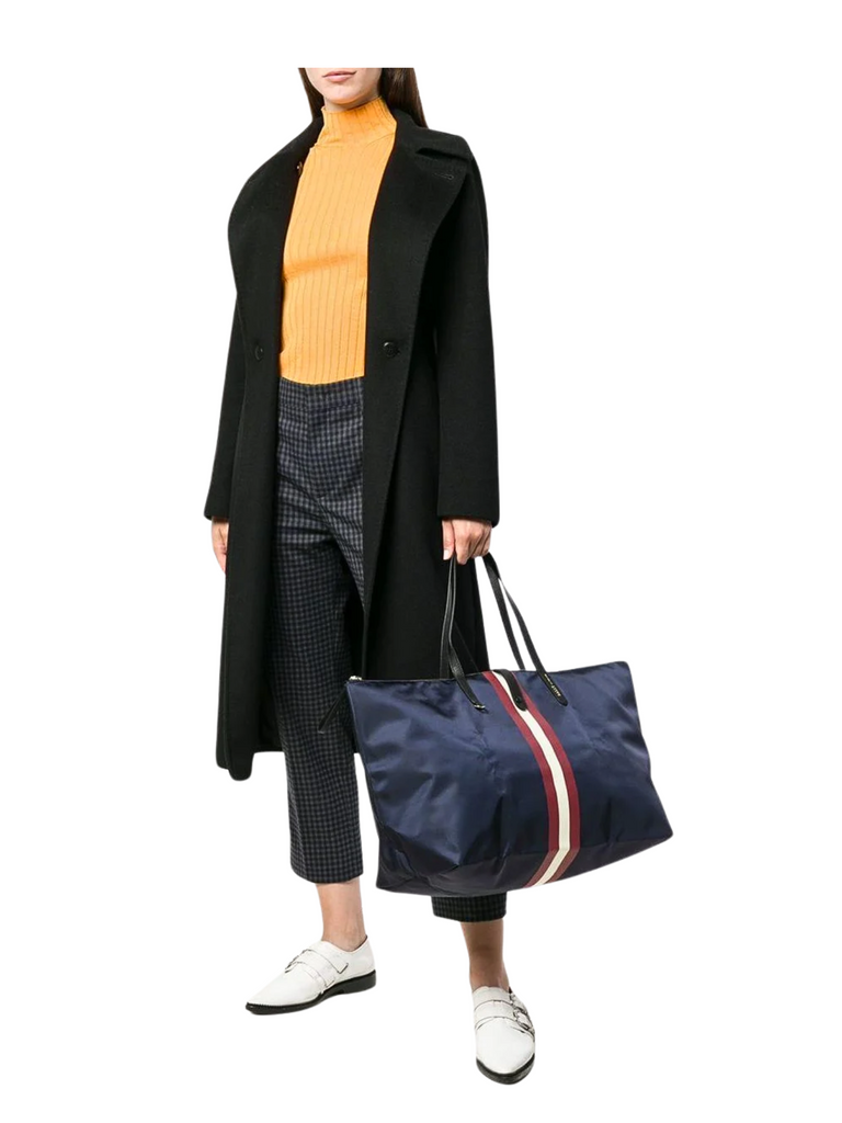 Bally-Foldable-Nylon-Tote-Bag-Navy