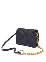 Bimba-Y-Lola-221BBMY1M-T2204-Small-Black-Gold-Padded-Nylon-Crossbody-Bag-Balilene-belakang