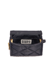 Bimba-Y-Lola-221BBMY1M-T2204-Small-Black-Gold-Padded-Nylon-Crossbody-Bag-Balilene-dalam_