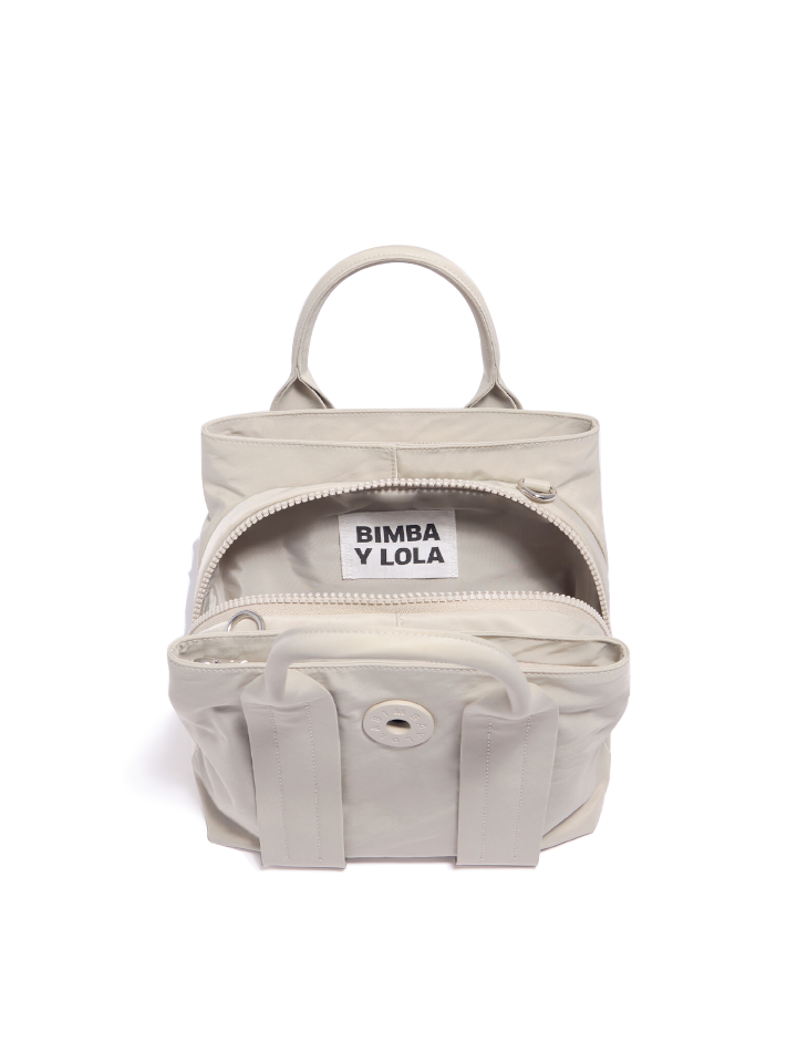 Bimba-Y-Lola-222BBHJ4S.T2531-Medium-Khaki-Nylon-Tote-Bag-Balilene-dalam