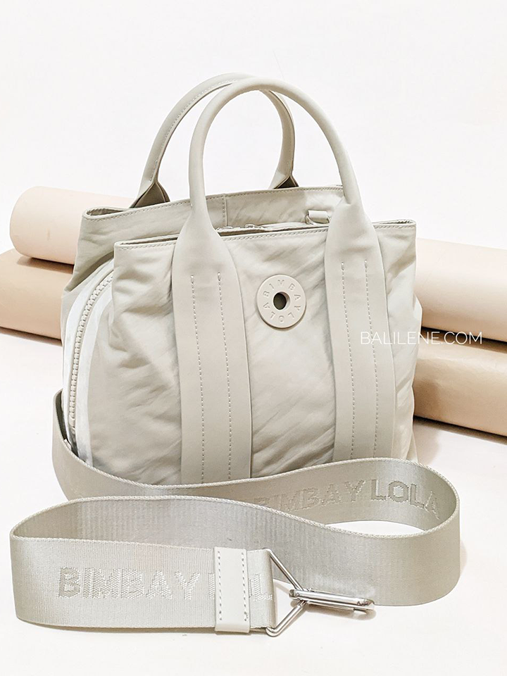 Bimba-Y-Lola-222BBHJ4S.T2531-Medium-Khaki-Nylon-Tote-Bag-Balilene-detail-depan