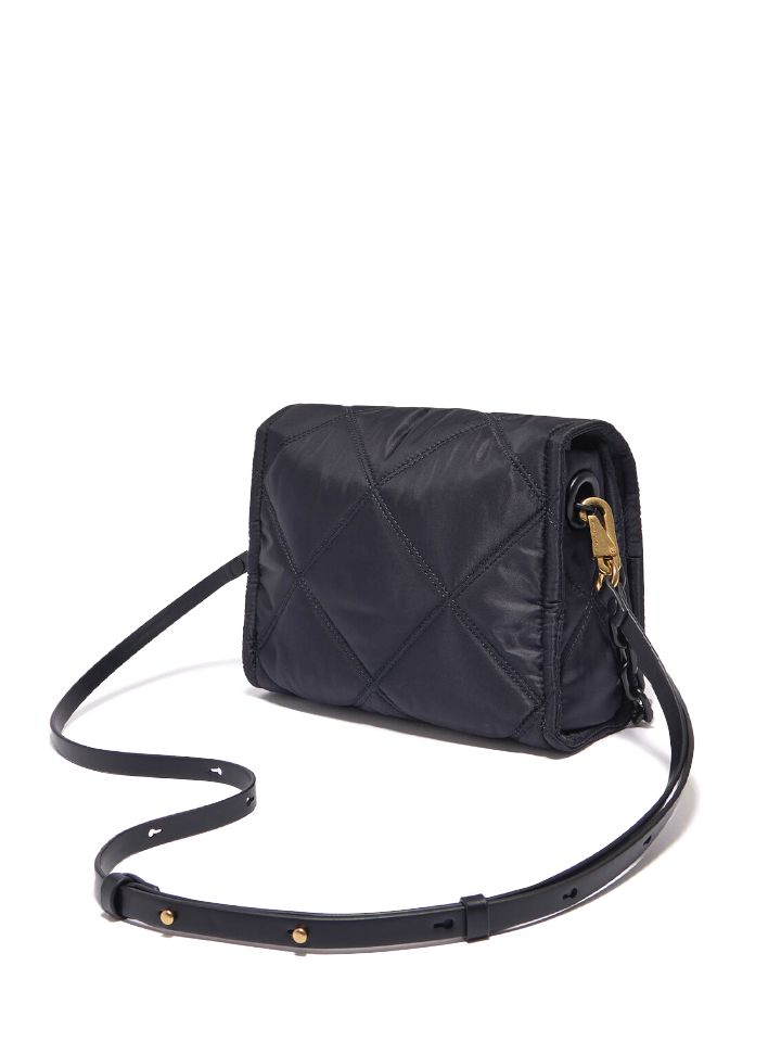 dkny lola leather backpack black BYL Padded Nylon Crossbody Bag Black – Balilene
