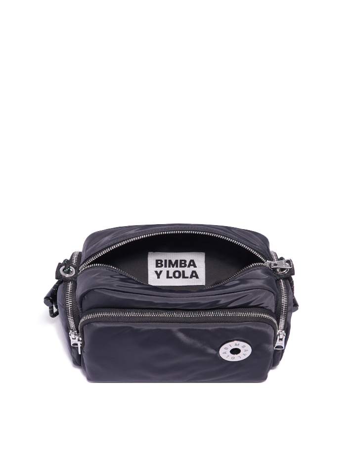 Bimba-Y-Lola-Medium-Anthracite-Nylon-Shoulder-Bag-Balilene-dalam