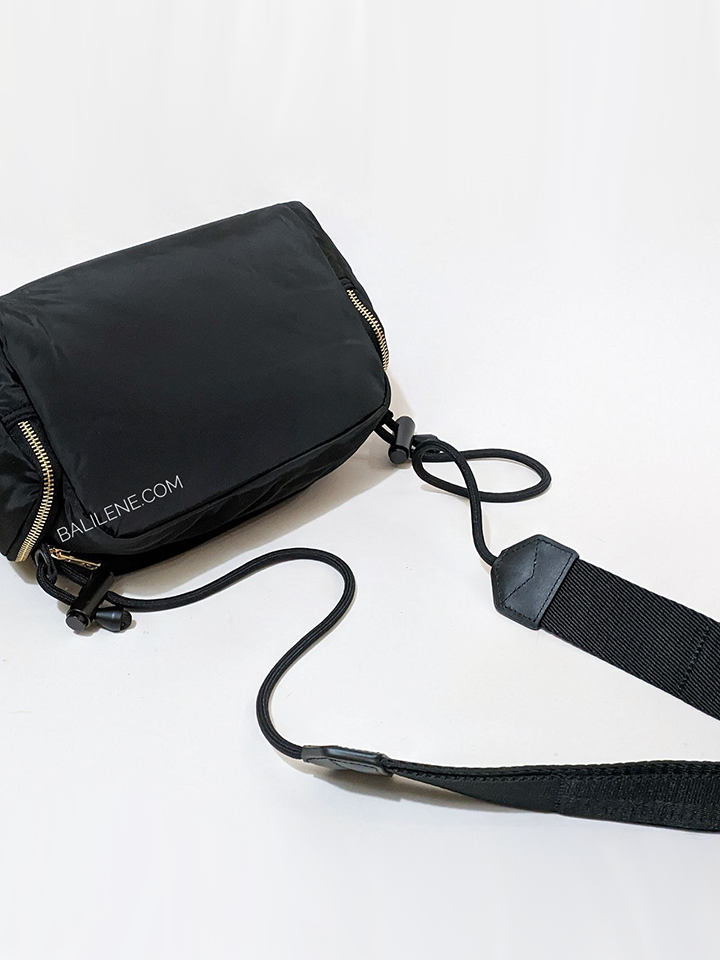 Bimba-Y-Lola-Medium-Black-Nylon-Crossbody-Bag-Balilene-detail-belakang