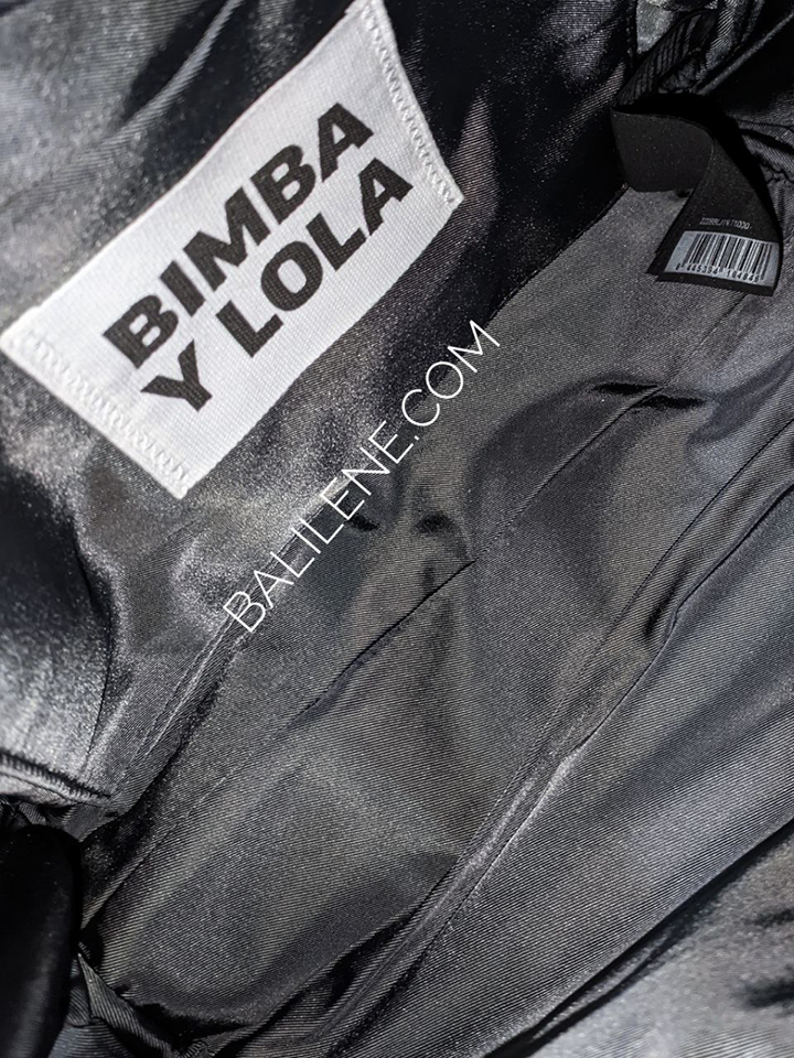 Bimba-Y-Lola-Medium-Black-Nylon-Crossbody-Bag-Balilene-detail-dalam