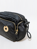Bimba-Y-Lola-Medium-Black-Nylon-Crossbody-Bag-Balilene-detail-samping