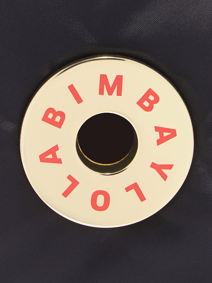Bimba-Y-Lola-Medium-Black-Nylon-Crossbody-Bag-Balilene-logo