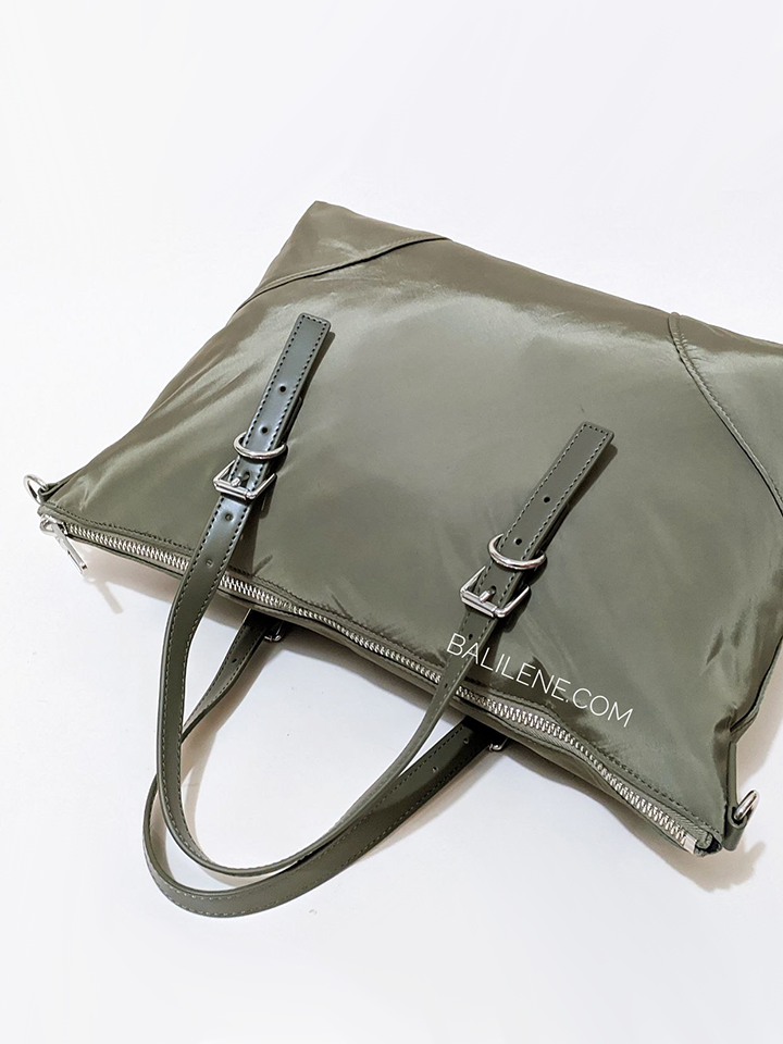 Bimba-Y-Lola-Nylon-Shopper-Large-Bag-Olive-detail-belakang