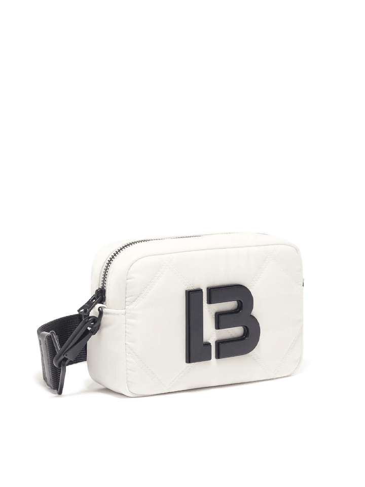 Bimba Y Lola Shoulder Bag Extra-Small Quilted Nylon Bone – Balilene
