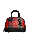 Coac-Revel-Bag-24-With-Plaid-Print-Sport-Red-Multi