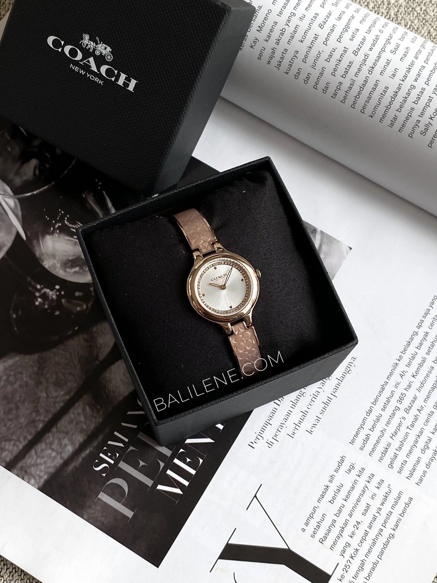 Coach-14504331-Chelsea-Pink-Stainless-Steel-Strap-Watch-balilene