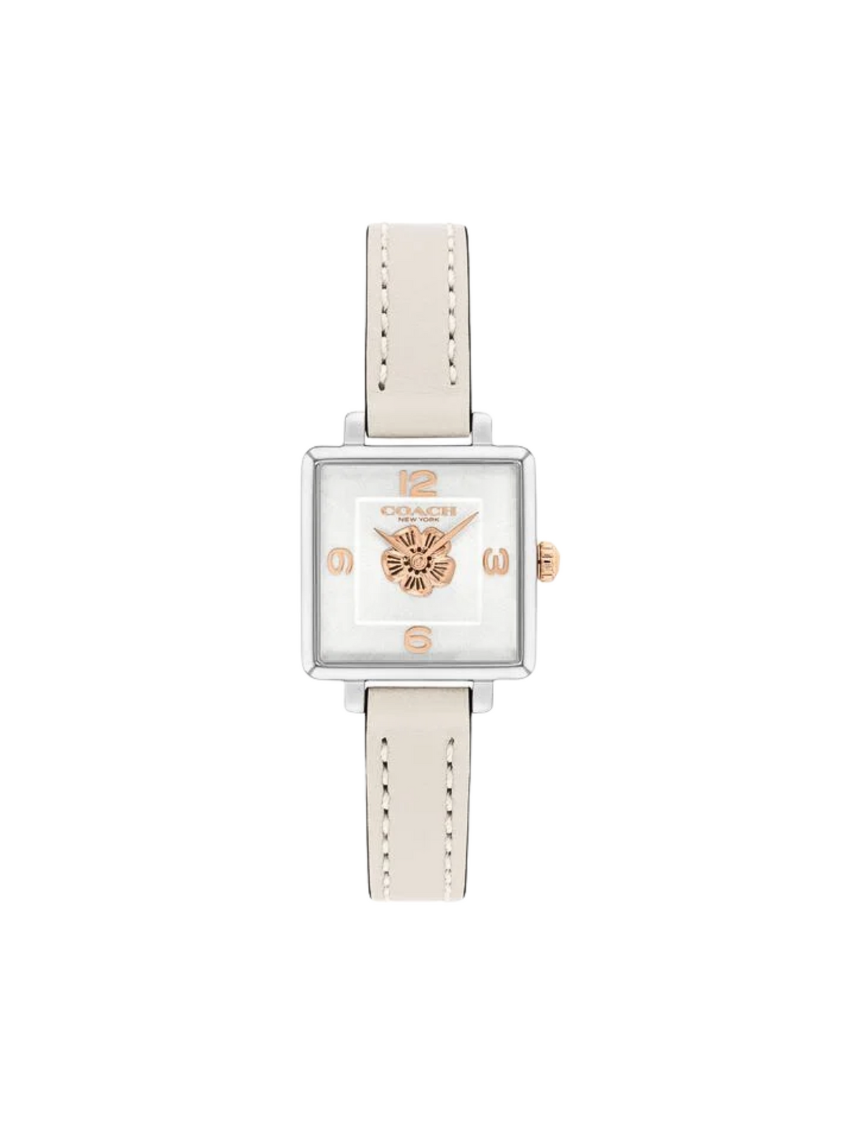 Coach-Cass-With-Floral-Logo-Leather-Strap-White
