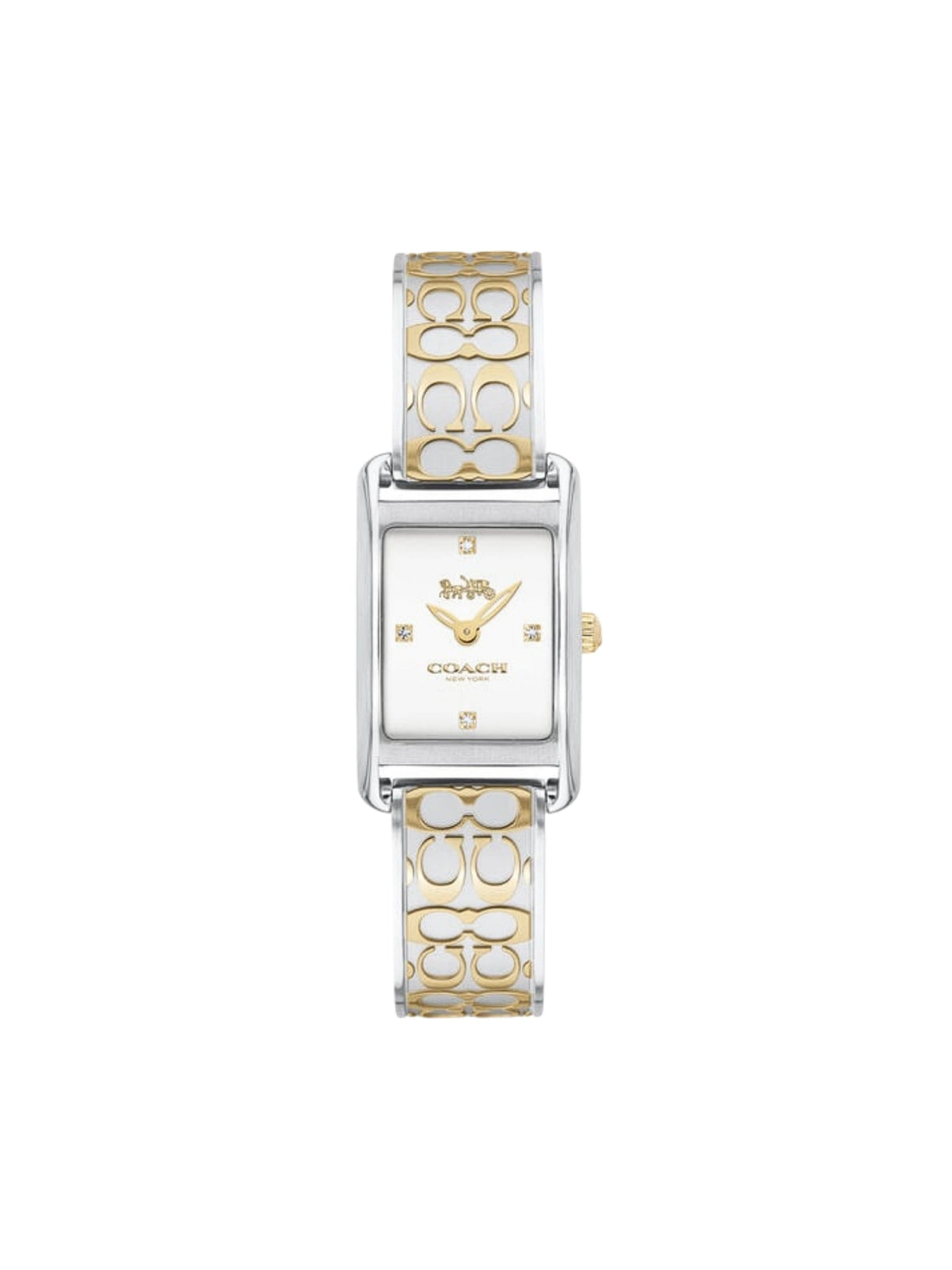 Coach-Allie-Two-Tone-Stainless-Steel-Silver-Gold-Watch