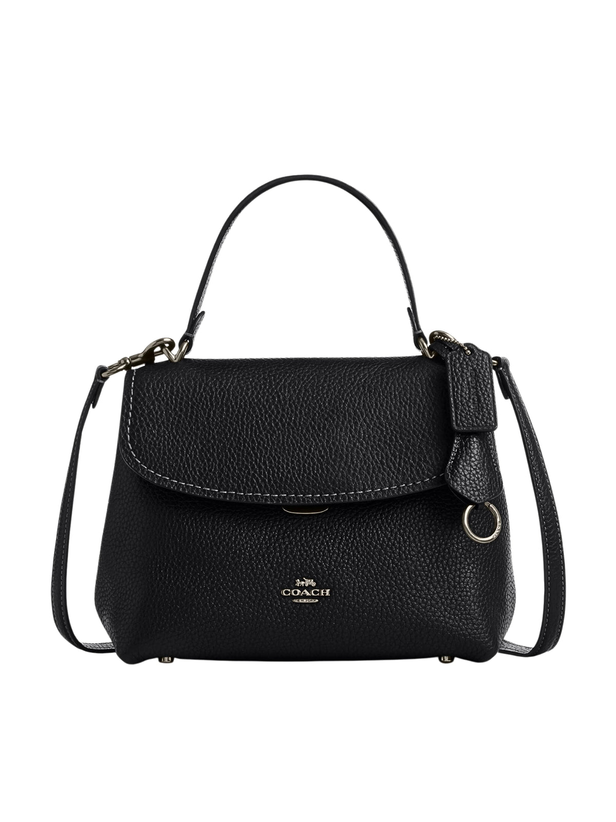 Coach-Black-Emory-Top-Handle-Bag-Black
