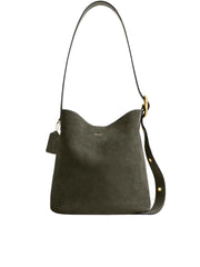 Coach-Bleecker-Bucket-Bag-Suede-Olive