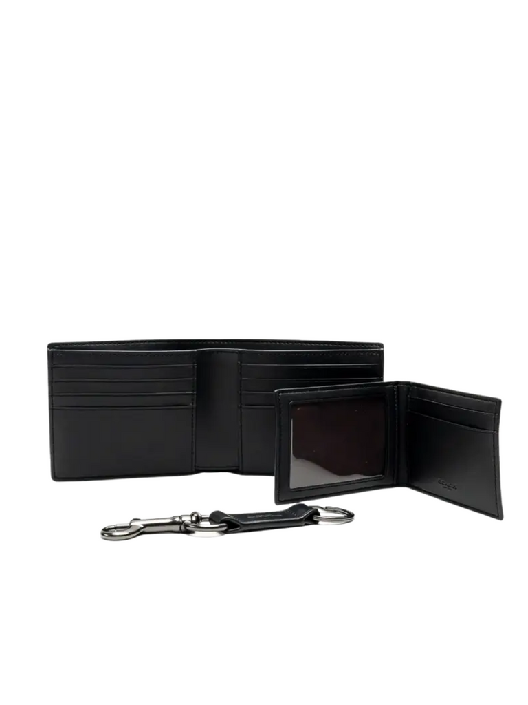 Coach-Boxed-3-In-1-Wallet-Gift-Set-In-Signature-Canvas-Walnut-Black