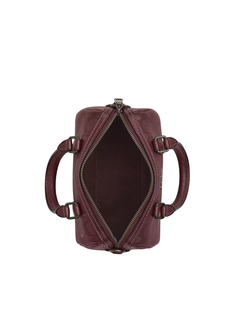 Coach-Boxed-Mini-Rowan-Crossbody-Bag-And-Mirror-Bag-Charm-Set-In-Signature-Canvas-Wine-Multi