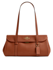 Coach-Bridget-Flap-Shoulder-Bag-Tan