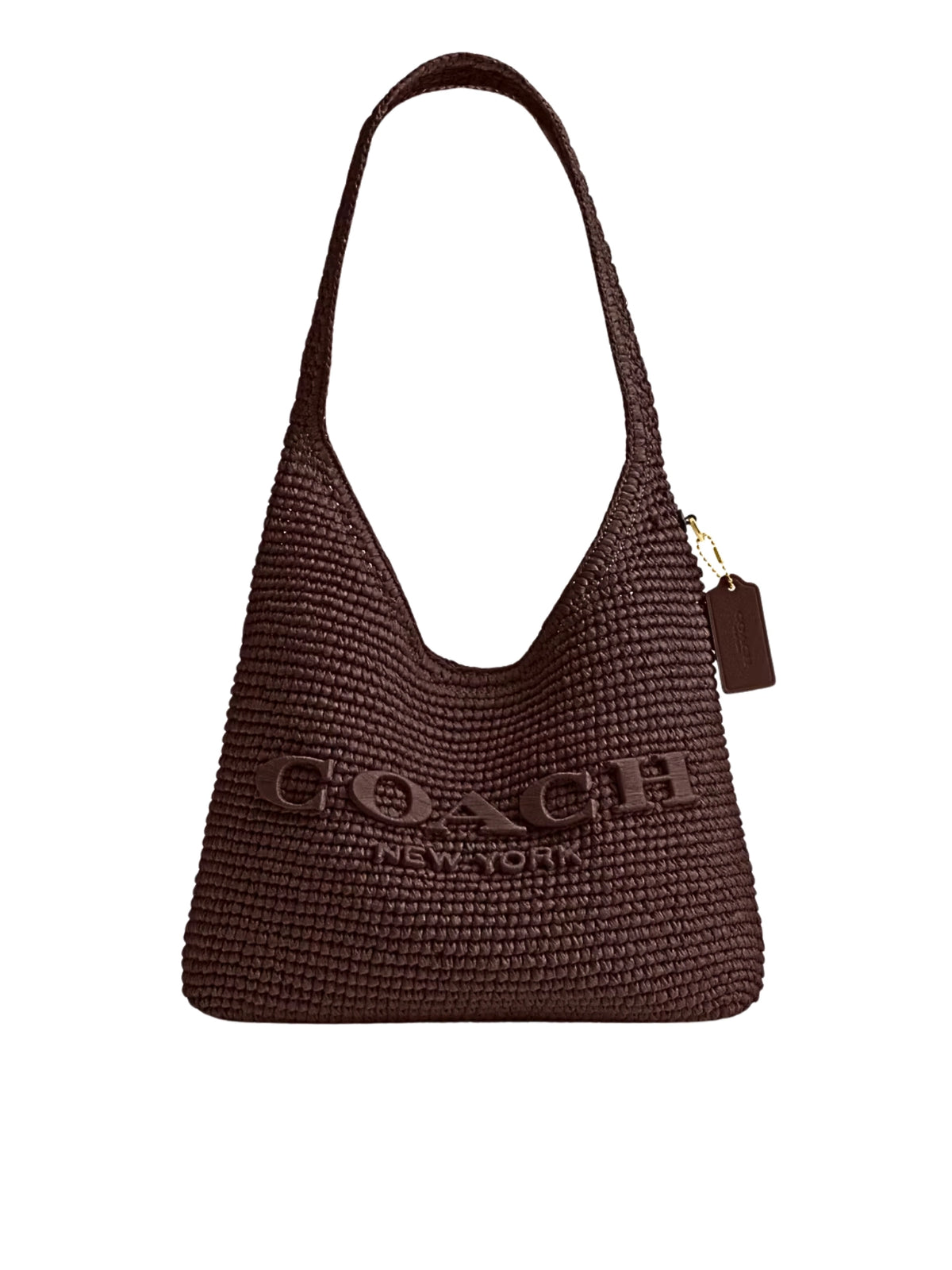 Coach-Brooklyn-28-Straw-Shoulder-Bag-Maple