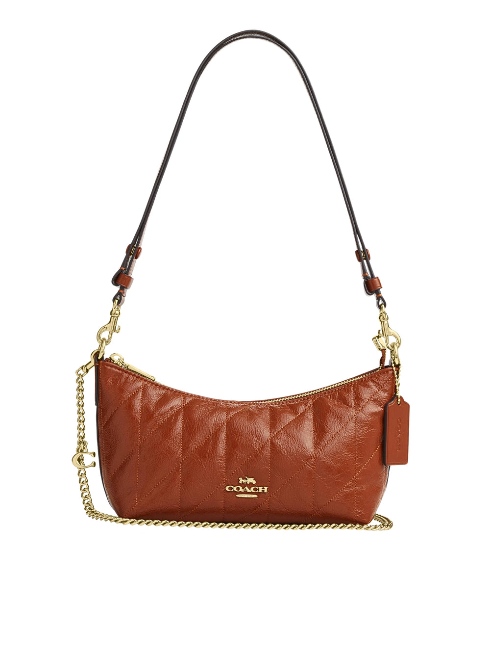 Coach-Caitlin-Shoulder-Bag-With-Quilting-And-Charm-Cinnamon
