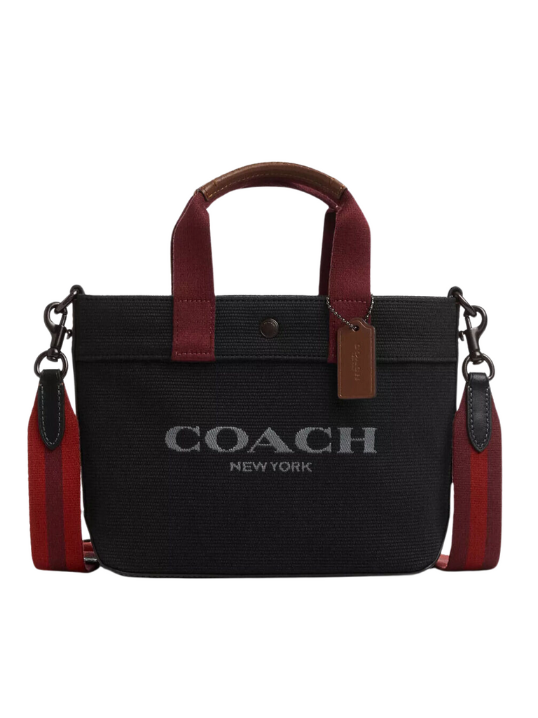 Coach-Canvas-Tote-20-Black