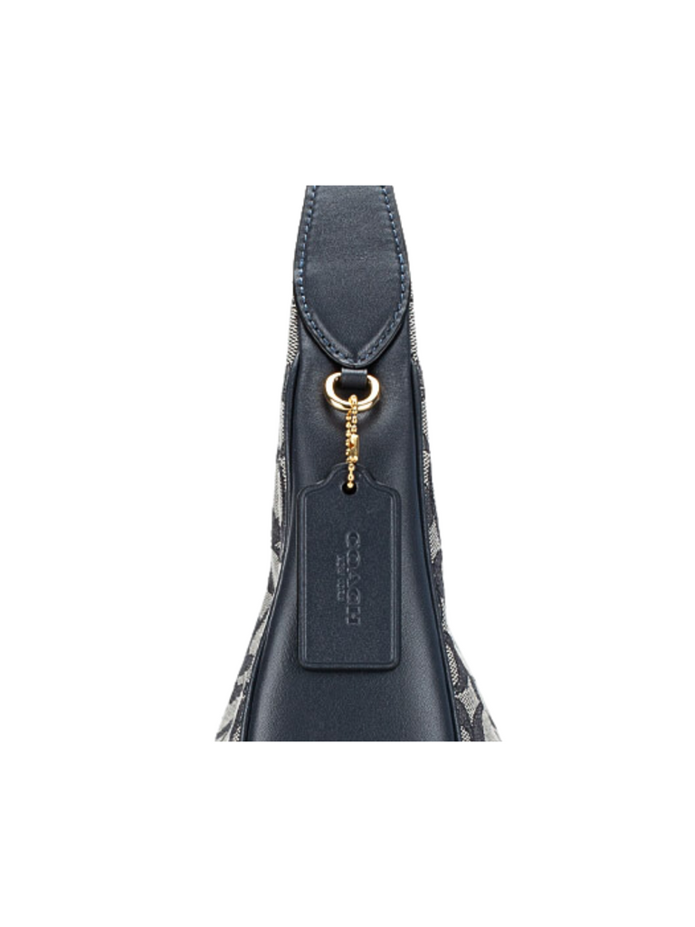 Coach-Carmen-Shoulder-Bag-In-Signature-Jacquard-Navy