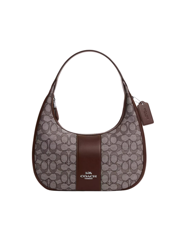 Coach-Carmen-Shoulder-Bag-In-Signature-Jacquard-Oak-Maple