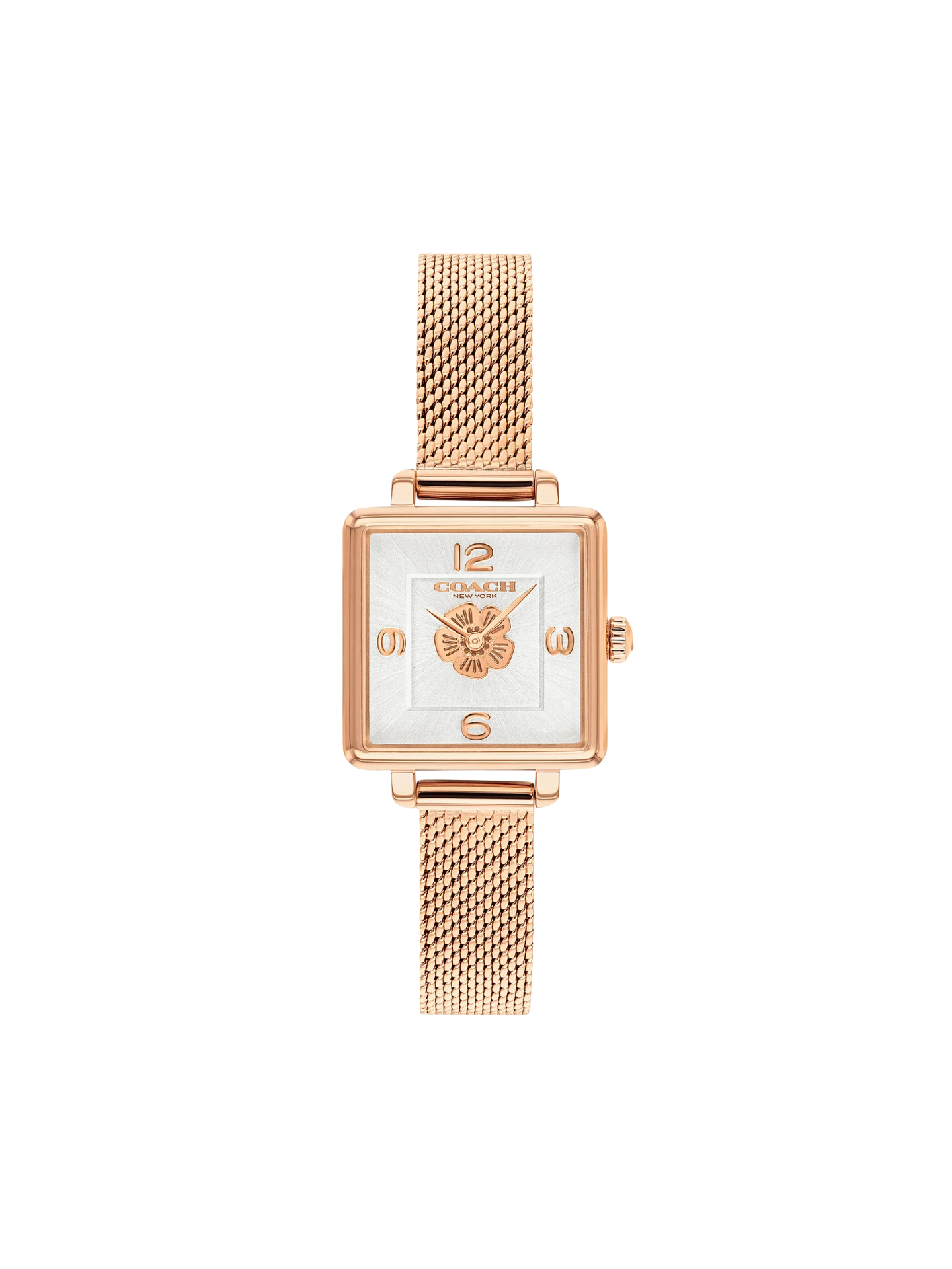 Coach-Cass-Ladies-Dial-Stainless-Steel-Strap-Watch-Rosegold