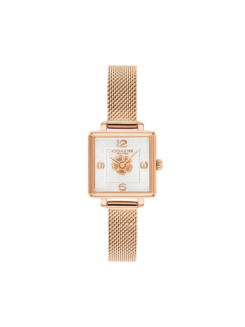 Coach-Cass-Ladies-Dial-Stainless-Steel-Strap-Watch-Rosegold